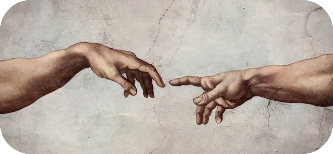 Chạm tay – Michelangelo